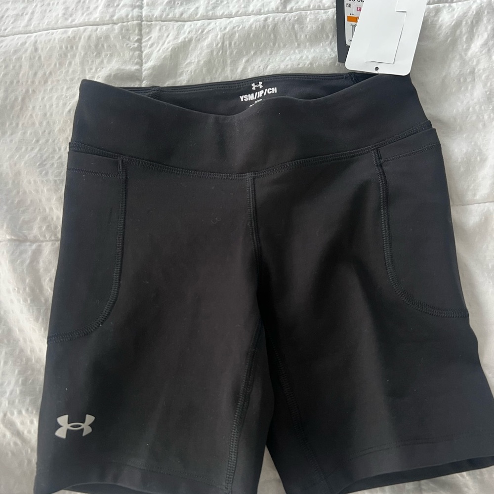 Under Armour Kids Black Athletic Shorts
